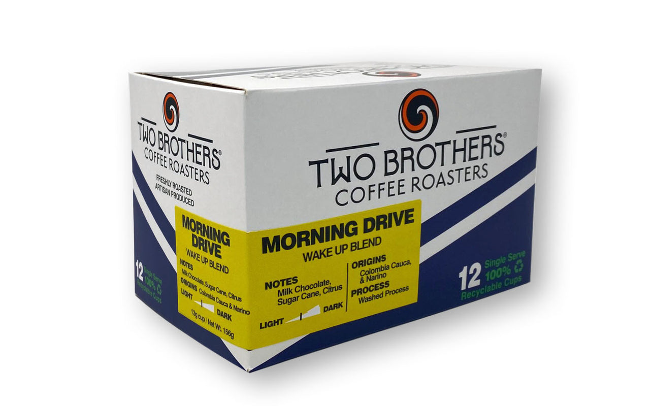 Morning Drive - Single Serve Recyclable Cups - 12ct